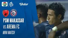 Berita Video momen seru yang terjadi dalam pertandingan PSM Makassar melawan Arema FC di BRI Liga 1.
