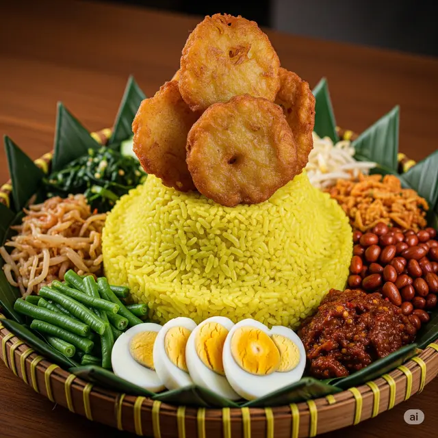 Toping Tumpeng (Image by Gemini)