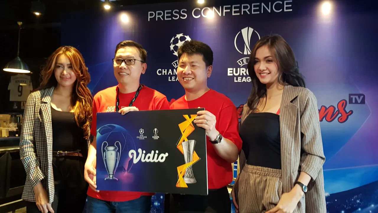 Liga Champions dan Liga Europa di Vidio