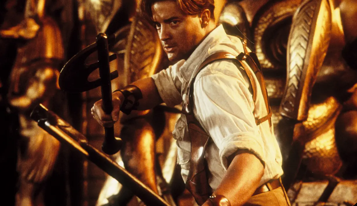 Brendan Fraser dalam The Mummy Returns. (Foto: Universal Studios via IMDb)