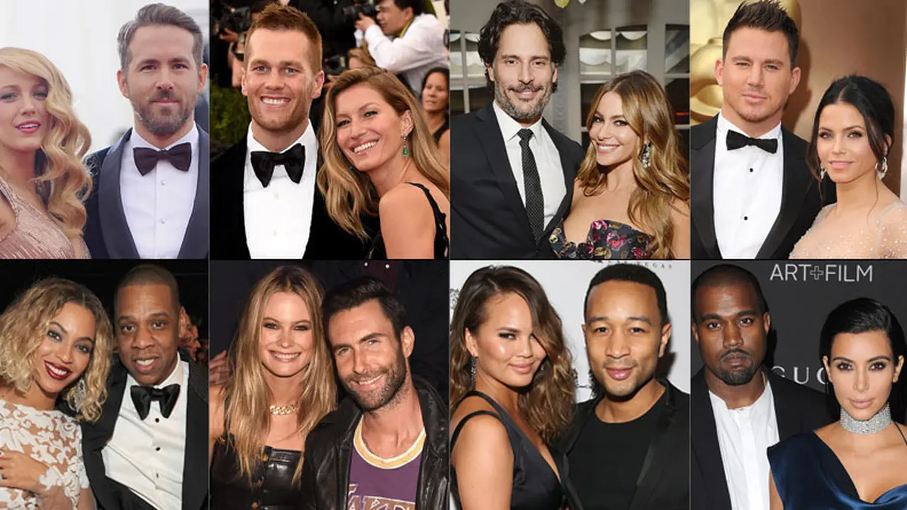 8 Pasangan Selebriti Hollywood Terseksi 2014