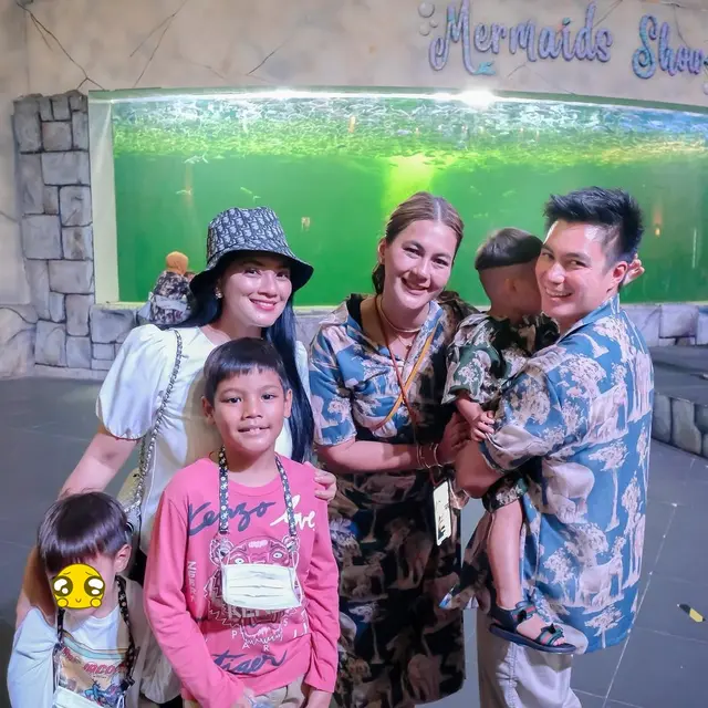 8 Potret Tamu Artis di Pesta Ulang Tahun Kiano Anak Baim Wong di Ancol