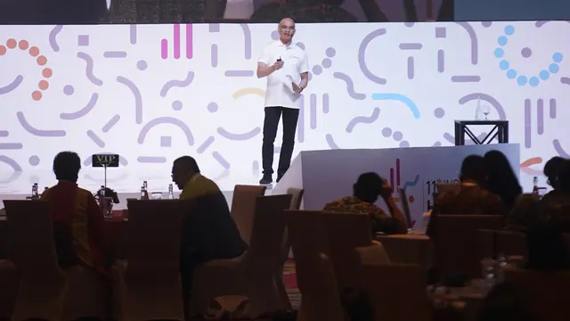 Foto: HR Director PT ANTAM Tbk Paparkan Pengembangan SDM  Industri Tambang di HR Summit 2019