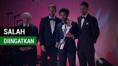 Berita video ucapan mengundang tawa dari Manajer Liverpool, Jurgen Klopp, saat Mohamed Salah menerima penghargaan PFA Player of the Year. Pelatih asal Jerman itu mengingatkan Salah untuk laga Liga Champions melawan AS Roma.