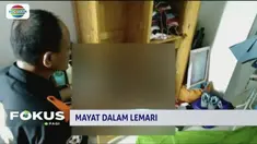 Seorang wanita ditemukan tewas di dalam lemari pakaian kamar kos di Mampang Prapatan, Jakarta Selatan.