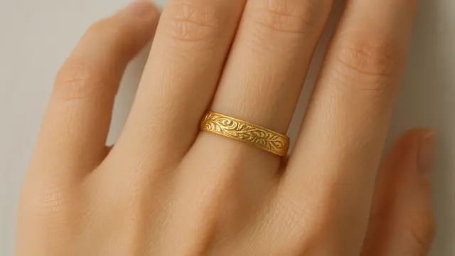 Cincin Emas 1 Gram Seperti Apa/ Ilustrasi gambar oleh AI