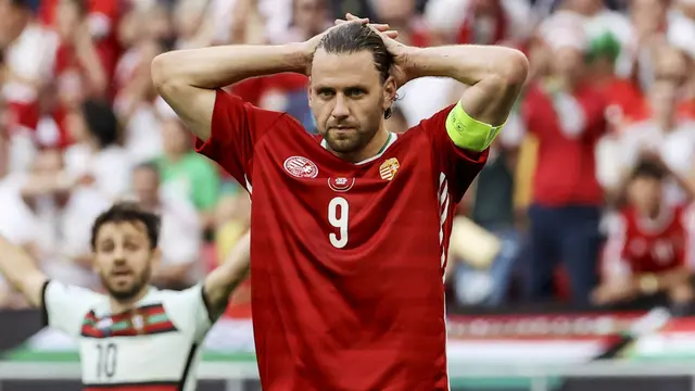 Foto Piala Eropa: Borong 2 Gol, Cristiano Ronaldo Pecahkan Rekor Sekaligus Bawa Portugal Lumat Hungaria