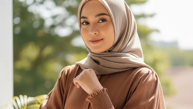 Model Gamis Linen Terbaru Adem Cocok untuk Cuaca Panas