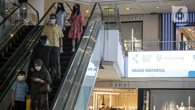 PPKM Level 1, Mal di Jakarta boleh Terima Pengunjung 100 Persen