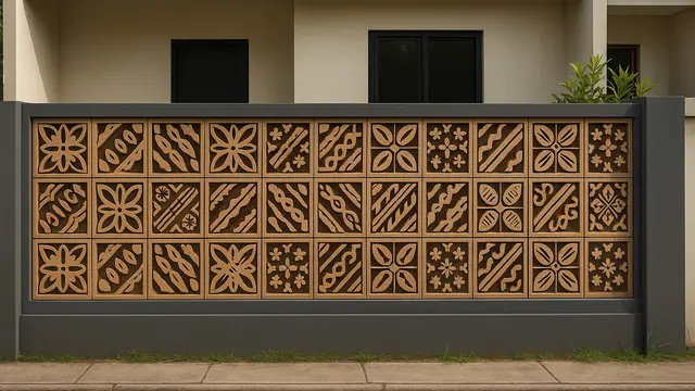 Desain Pagar Roster Rumah Type 36 (Foto: ChatGPT)