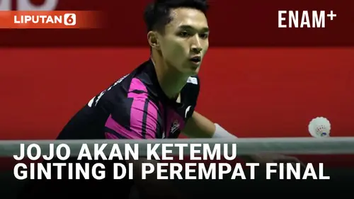 VIDEO: Jonatan Christie Maju ke Perempat Final Indonesia Open 2023, Siap Bertemu Anthony Sinisuka Ginting
