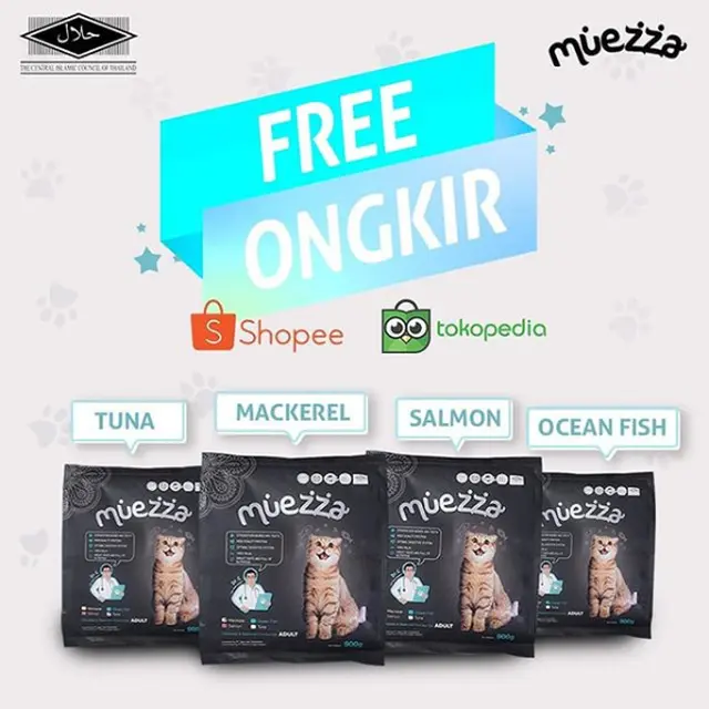 4 Varian Rasa Muezza Cat Food yang Kelezatannya Pasti Disukai Kucing, Apa Saja?