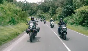 Touring ke Samosir Tak Semulus Rencana, Cuaca Jadi Tantangan