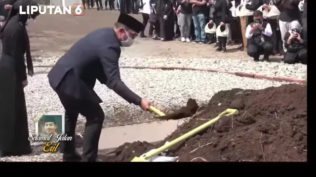 Ridwan Kamil Awali Prosesi Penguburan Tanah Makam Eril Secara Simbolis