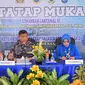 Komandan Lantamal VI Makassar berkunjung ke Lanal Mamuju (Foto: Liputan6.com/Istimewa)