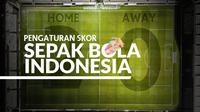 Illustrasi pengaturan skor. (Bola.com/Dody Iryawan)