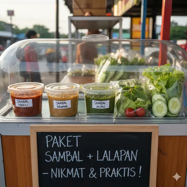 Ide Jualan Lauk Harian Modal Kecil Laku Setiap Hari (Foto: Gemini AI)