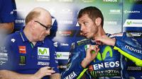 Pebalap Movistar Yamaha, Valentino Rossi, membidik titel ke-10 sepanjang karier di kejuaraan dunia balap motor grand prix pada MotoGP 2017. (Motorsport)