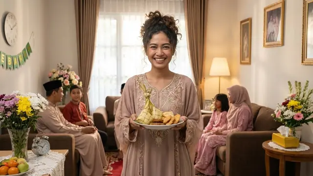 Inspirasi Style Rambut Wanita untuk Lebaran/Gemini AI