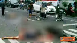 Citizen6, Kediri: Terjadi kecelakaan tragis di pertigaan Mojoroto Jalan KH Ahmad Dahlan, Kediri yang menewaskan empat orang, Selasa (27/3). Kecelakaan berawal ketika sebuah truk gandeng dengan nopol L 8120 SR menerobos lampu merah karena rem blong. Korban