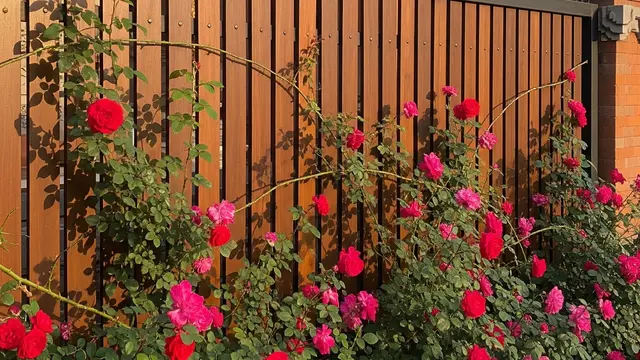 Model Pagar dengan Tanaman Berduri