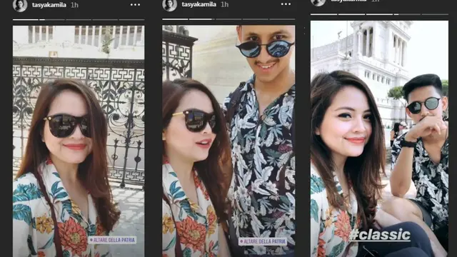 Tasya Kamila dan Randi Bachtiar