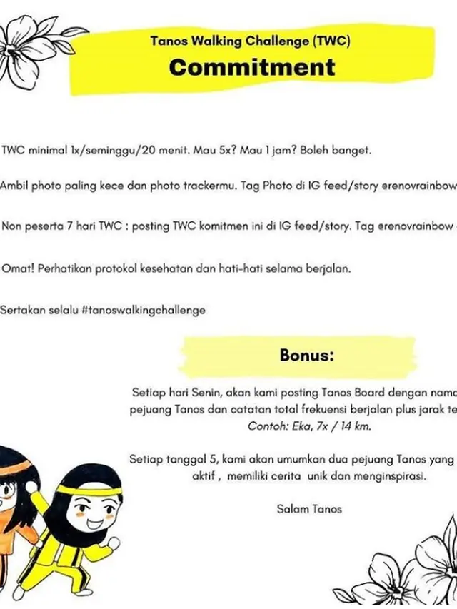 Tanos Walking Challenge