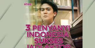 Siapa saja penyanyi Indonesia yang sukses melebarkan sayapnya ke industry perfilman? Yuk, kita simak videonya!
