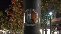 Geger Temuan Stiker Neo Nazi di Canberra (Facebook Augustine Banberry)