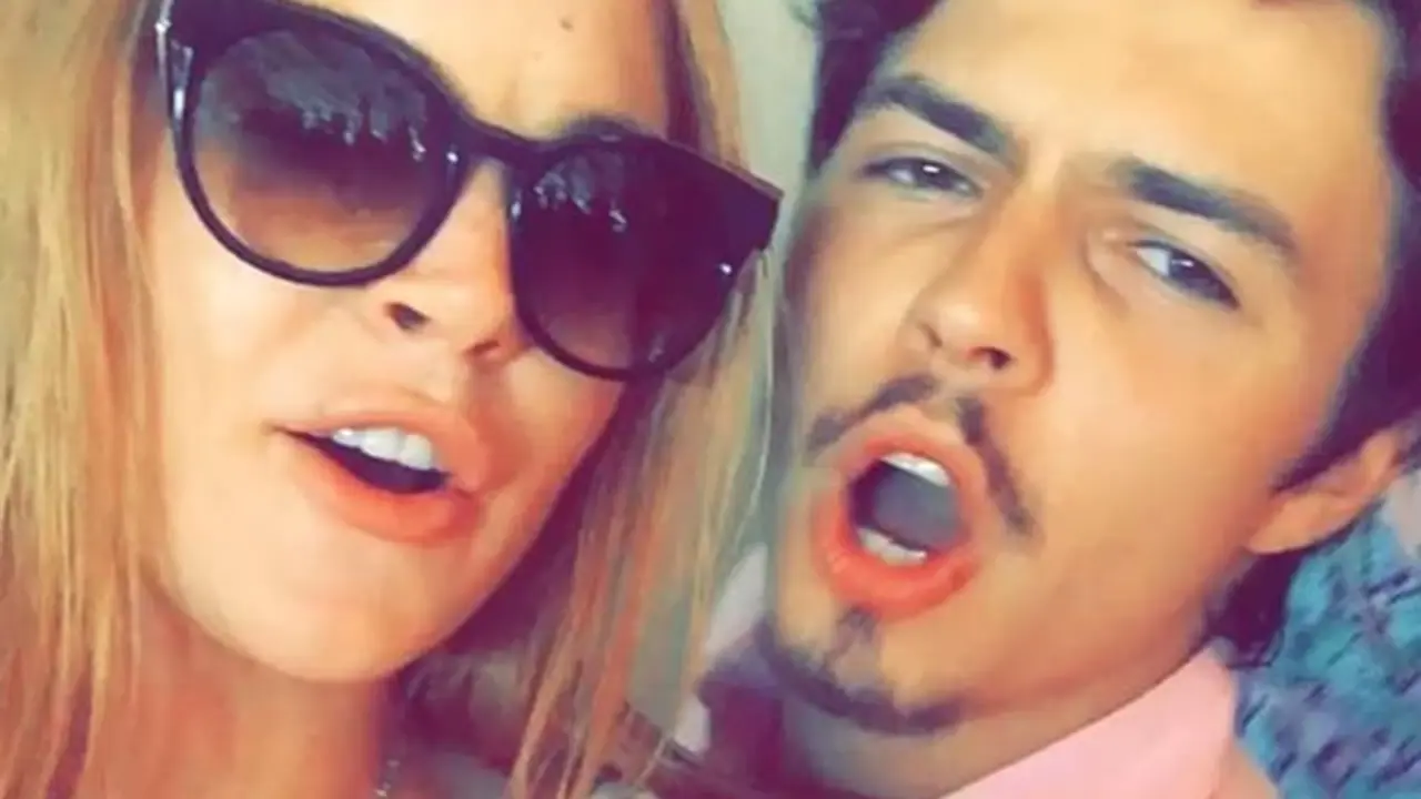 Lindsay Lohan dan Egor Tarabasov