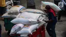 Sebelumnya, pada Selasa (16/4/2024) harga beras mengalami kenaikan bersamaan dengan harga pangan lainnya. (Liputan6.com/Angga Yuniar)