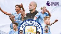 Liga Inggris - Manchester City Juara Liga Inggris (Bola.com/Decika Fatmawaty)
