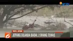 Badai topan menghantam pesisir pantai Jepang dekat perairan Pasifik hingga menyebabkan banjir dan tanah longsor.