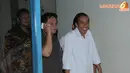 Pertemuan itu berlangsung tanpa sengaja setelah Jokowi menjadi bintang tamu di salah satu stasiun televisi swasta (Liputan6.com/Herman Zakharia)