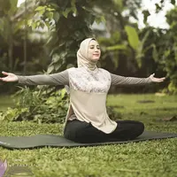 Inspirasi Baju Olahraga Nyaman, Stylish, Hingga Sesuai Syariat Islam dari Fanny Fabriana Cocok untuk Ramadan