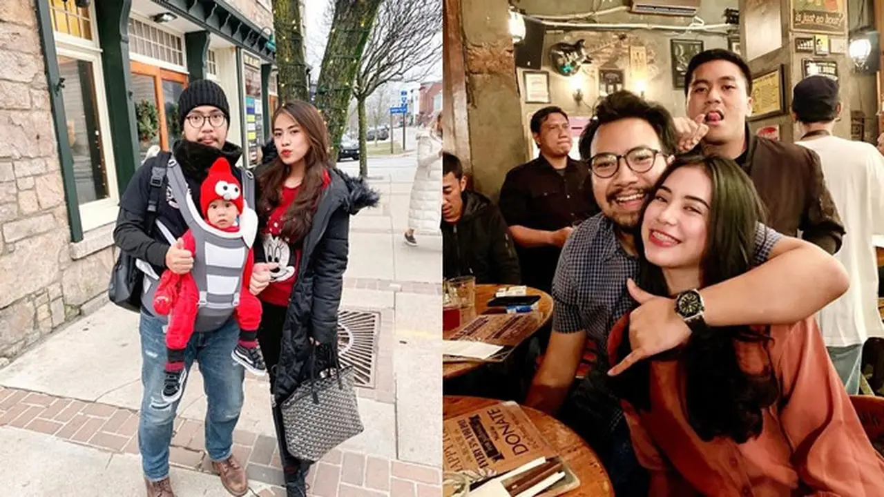 6 Potret Romantis Zevana Idola Cilik dan Suami, Bak ABG Pacaran