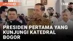 Presiden Jokowi Hadiri Perayaan Natal di Gereja Katedral Bogor