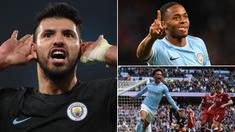 Keberhasilan Manchester City bersinar pada musim 2017/2018 tidak lepas dari produktivitas dalam mencetak gol. Berikut lima mesin gol The Citizens yang hingga Senin (29/1/2017), masing-masing sudah mencetak minimal 10 gol. (Kolase foto-foto dari AFP)