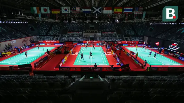 Foto: Istora Senayan Bersolek, Siap Sambut Indonesia Open 2023