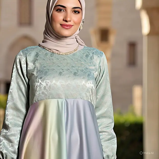 Gamis Brokat Model Apron