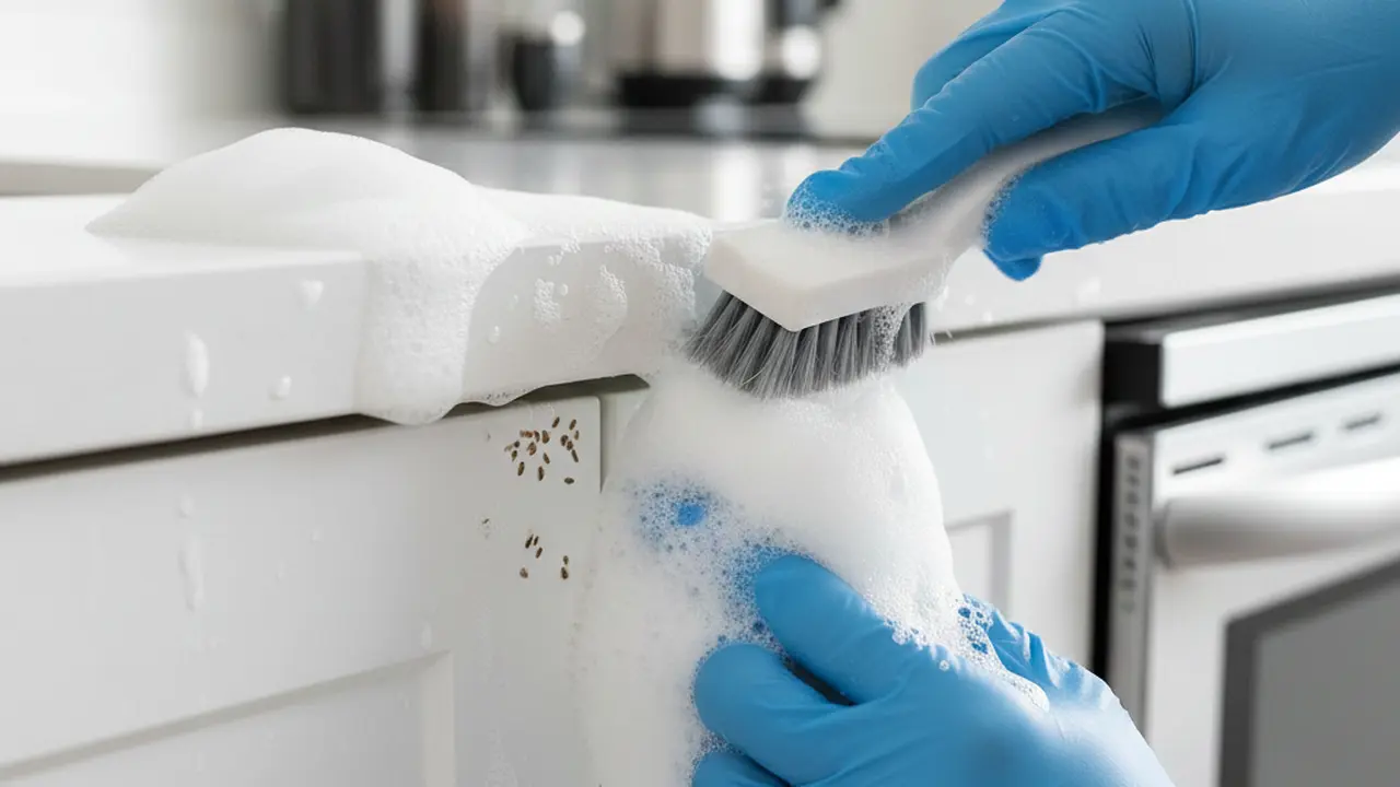Cara agar Kecoa Tidak Buang Kotoran di Tempat yang Sama di Dapur. AI