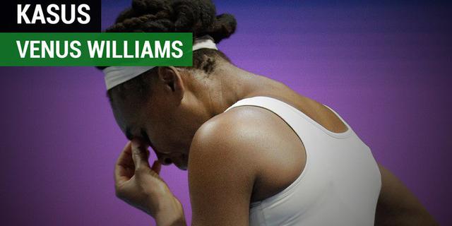 VIDEO: Kecelakaan Mobil, Petenis Venus Williams Tewaskan Seorang Kakek?