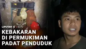 Diduga Korsleting Listrik, Enam Rumah di Jakarta Barat Ludes Dilalap Api