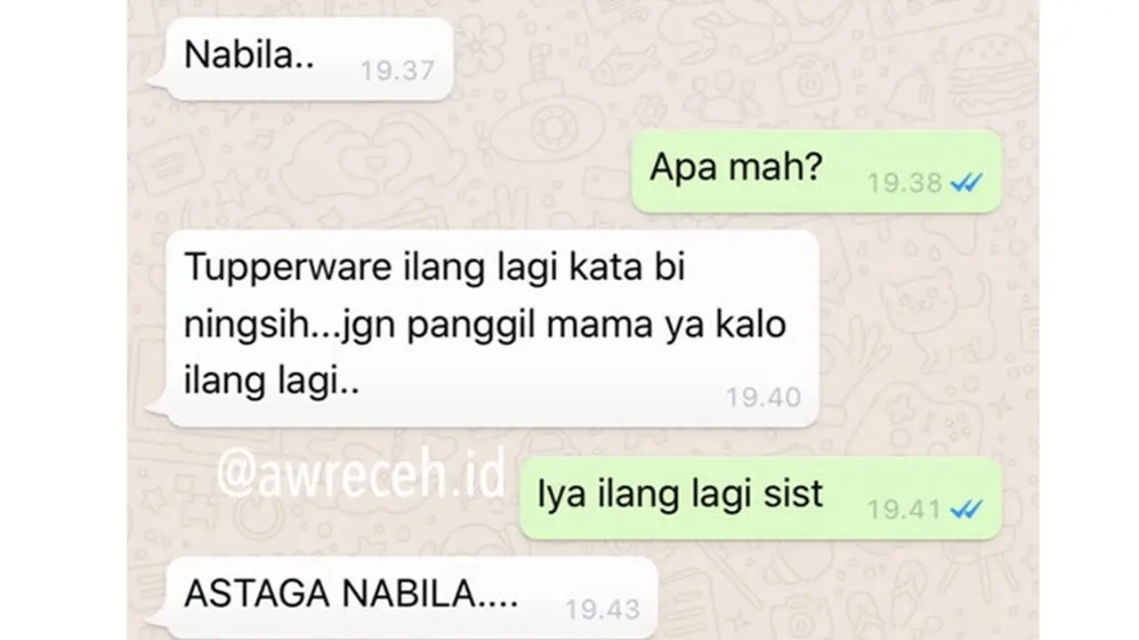 5 Chat Ortu ke Anak Ini Drama Banget, Bikin Geleng Kepala