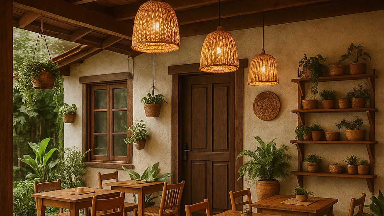 Desain Warung Makan di Teras Rumah