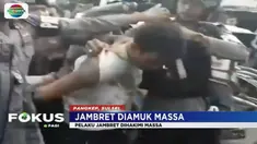 Selain mengamankan pelaku, polisi juga menyita kendaraan roda dua milik pelaku yang nyaris di bakar oleh warga.