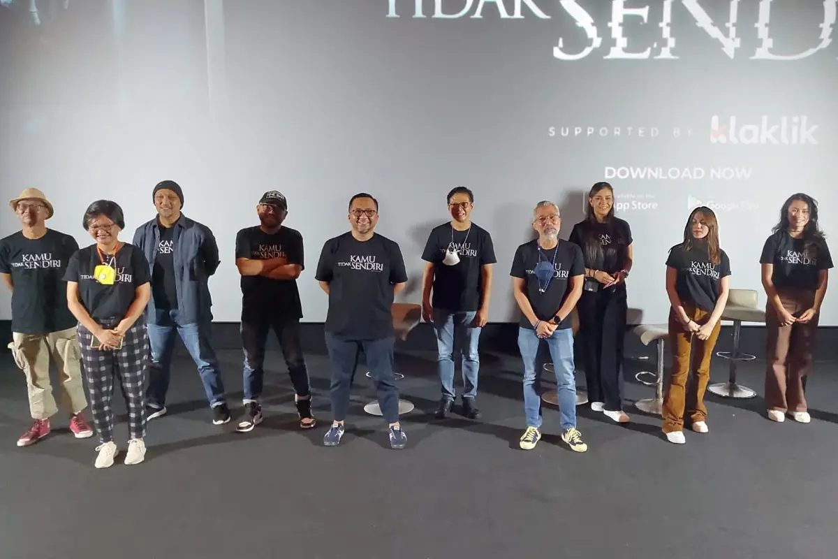 [Fimela] Konferensi Pers Film Kamu Tidak Sendiri