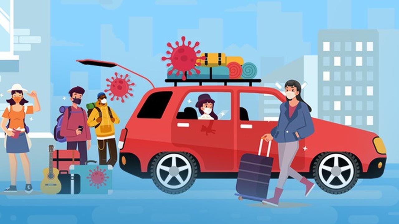 Banner Infografis Libur Panjang dan Potensi Klaster Covid-19. (Liputan6.com/Trieyasni)