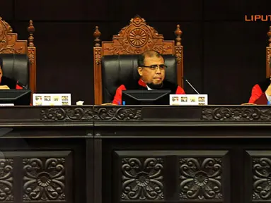 [FOTO] Begini Suasana Sidang Pleno Mahkamah Konstitusi