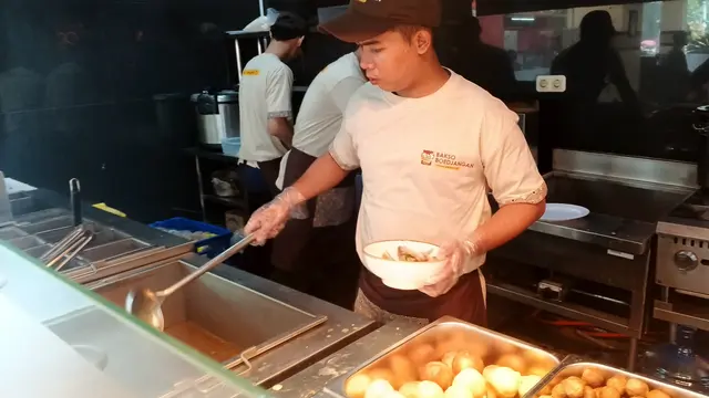 Dapur bakso Boedjangan, Rabu 29 Oktober 2025(doc. Liputan6.com/faqih nuriman)